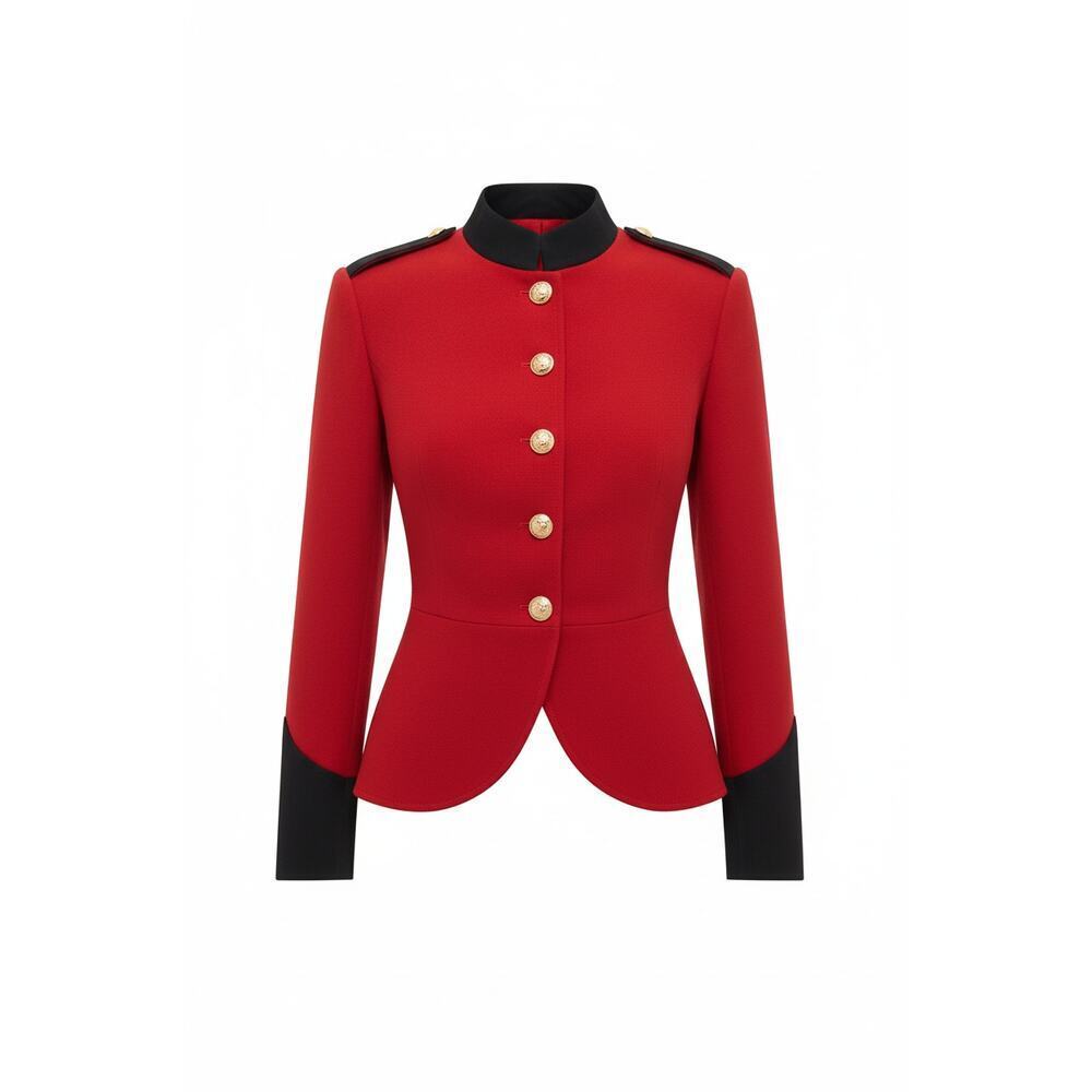 TUCKERNUCK Carmine and Black Ada Jacket Size XXL NWT Retail $268 Tuckernuck - Picture 8 of 10